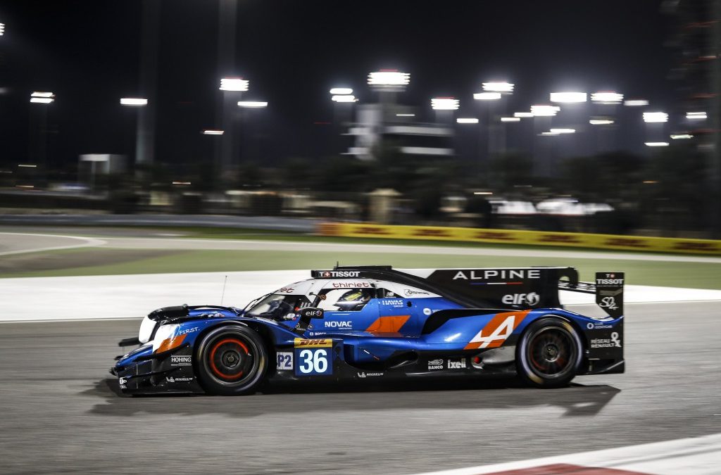 PIERRE RAGUES CINQUIÈME A BAHREIN AVEC SIGNATECH ALPINE ELF