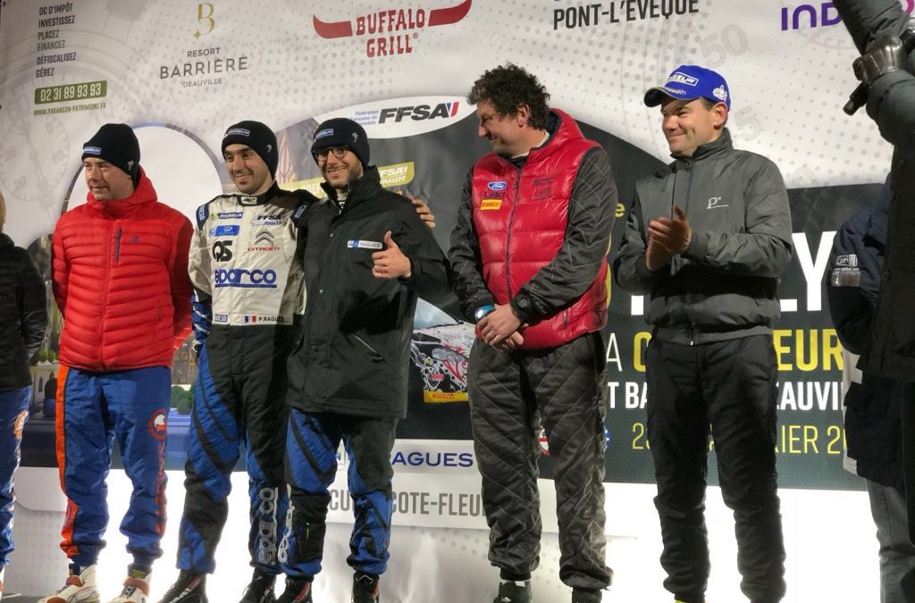 PIERRE RAGUES DÉCROCHE SA PREMIÈRE VICTOIRE AVEC UNE WRC APRÈS UNE SUPERBE PERFORMANCE À LA CÔTE FLEURIE