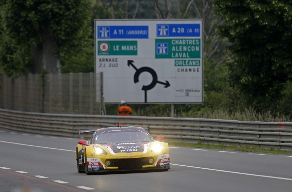 TOP DU GTE-AM POUR PIERRE RAGUES ET LARBRE COMPETITION AUX ESSAIS OFFICIELS DES 24 H