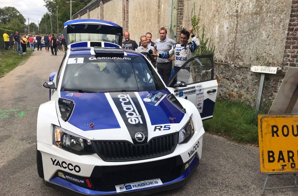PIERRE RAGUES REMPORTE LE RALLYE DE SAINT GERMAIN LA CAMPAGNE