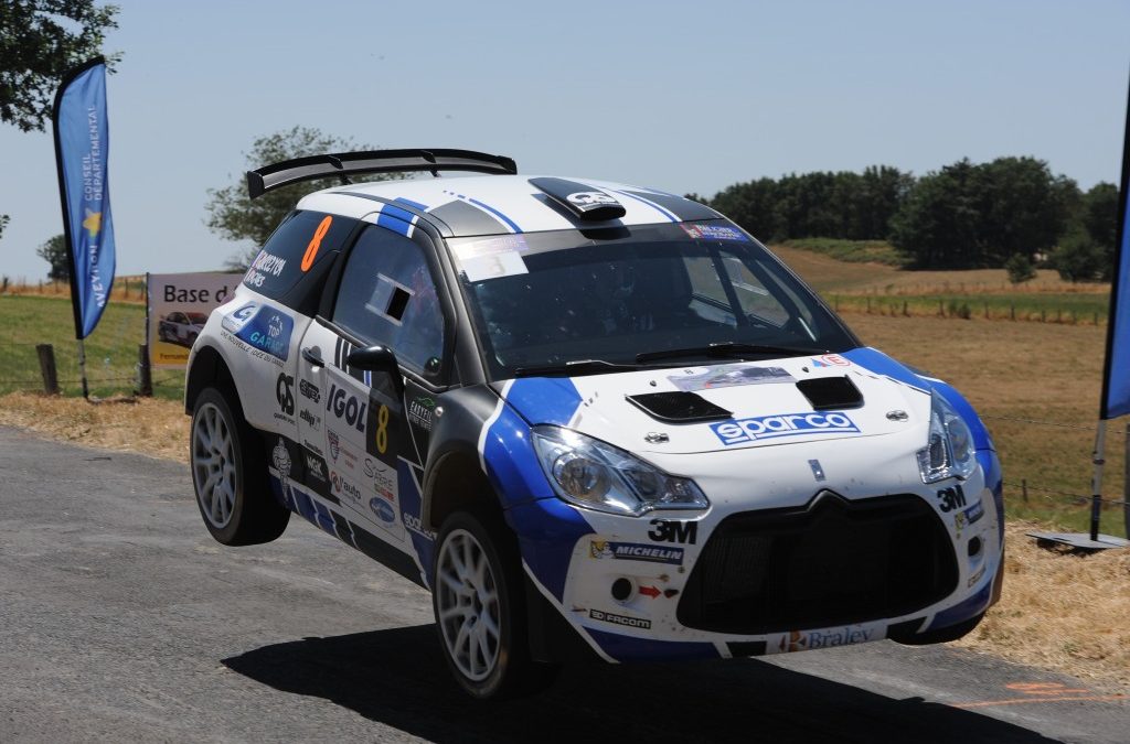 PIERRE RAGUES TERMINE A LA PORTE DU PODIUM EN R5 AU RALLYE DU ROUERGUE
