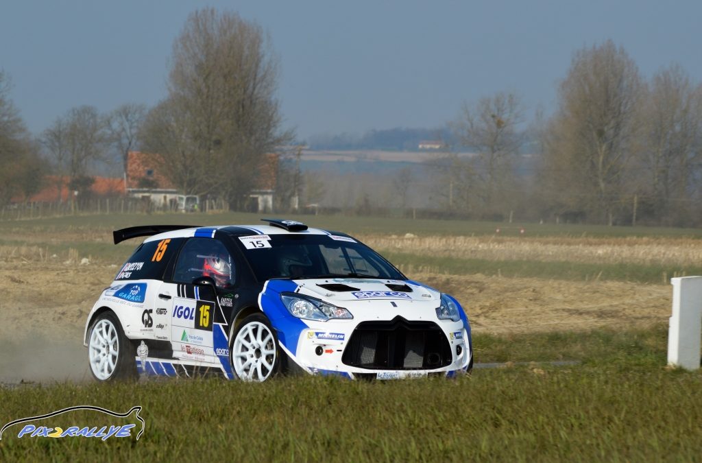 PIERRE RAGUES VISE UN PODIUM DE CLASSE AU RALLYE LYON CHARBONNIÈRES