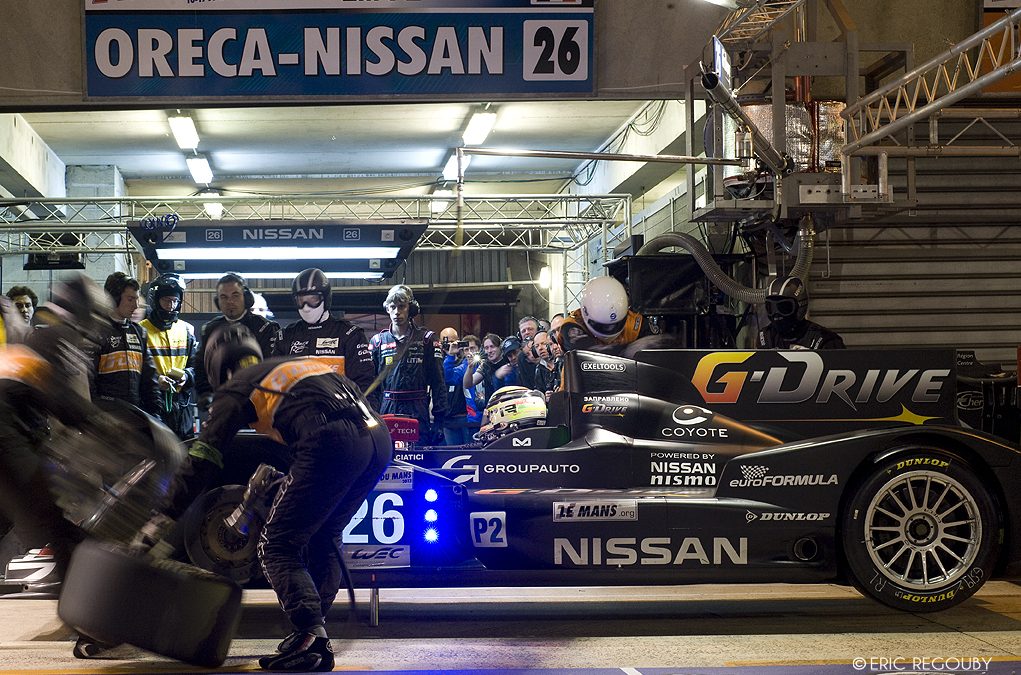 PIERRE RAGUES EST RETOURNE AU VOLANT POUR G-DRIVE BY SIGNATECH-NISSAN ET LUTTE POUR LE PODIUM EN LMP2