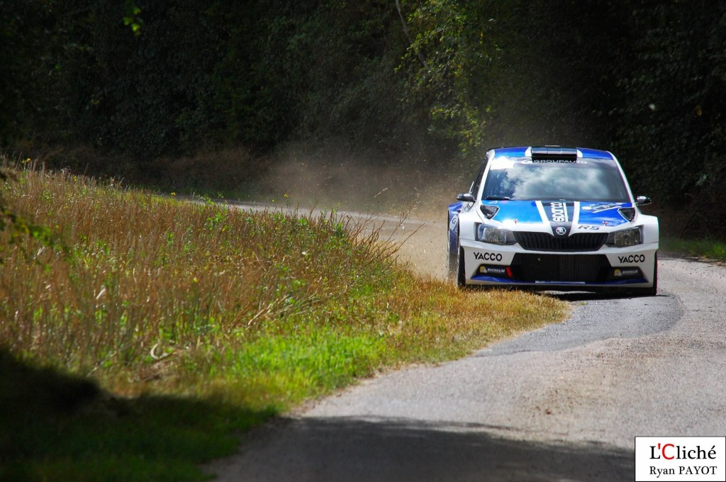 2-PIERRE RAGUES RETROUVE LA SKODA FABIA CE WEEKEND A LISIEUX