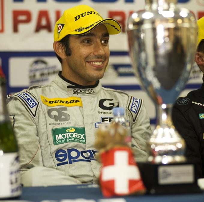 PIERRE RAGUES PRÊT POUR LES PREMIERS ESSAIS OFFICIELS DU WEC 2015 LORS DU PROLOGUE