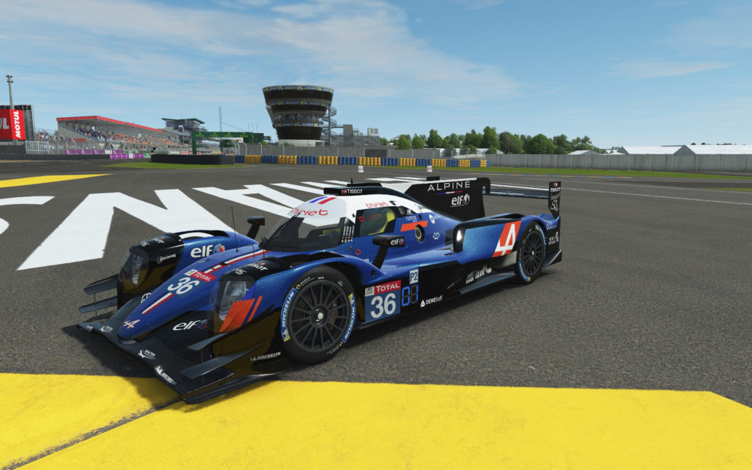 PIERRE RAGUES S’EST FAIT PLAISIR SUR CES ‘’INCROYABLES’’ 24 HEURES DU MANS VIRTUELLES AVEC SIGNATECH ALPINE ELF