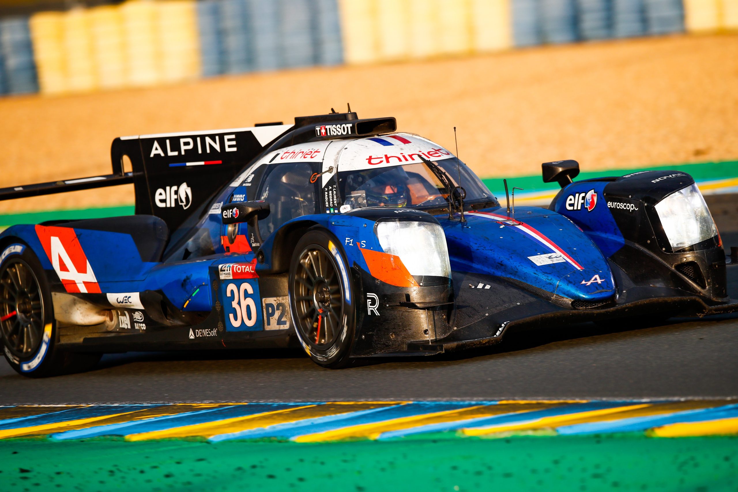 PIERRE RAGUES AND SIGNATECH ALPINE ELF FIGHT BACK TO FOURTH WITH DETERMINED LE MANS 24 HOURS