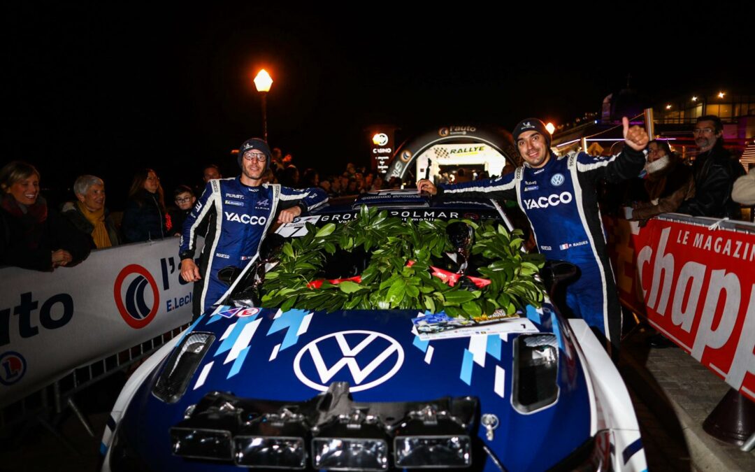 RALLYE NATIONAL D’AUTOMNE: PIERRE RAGUES SUR LE PODIUM À LA ROCHELLE